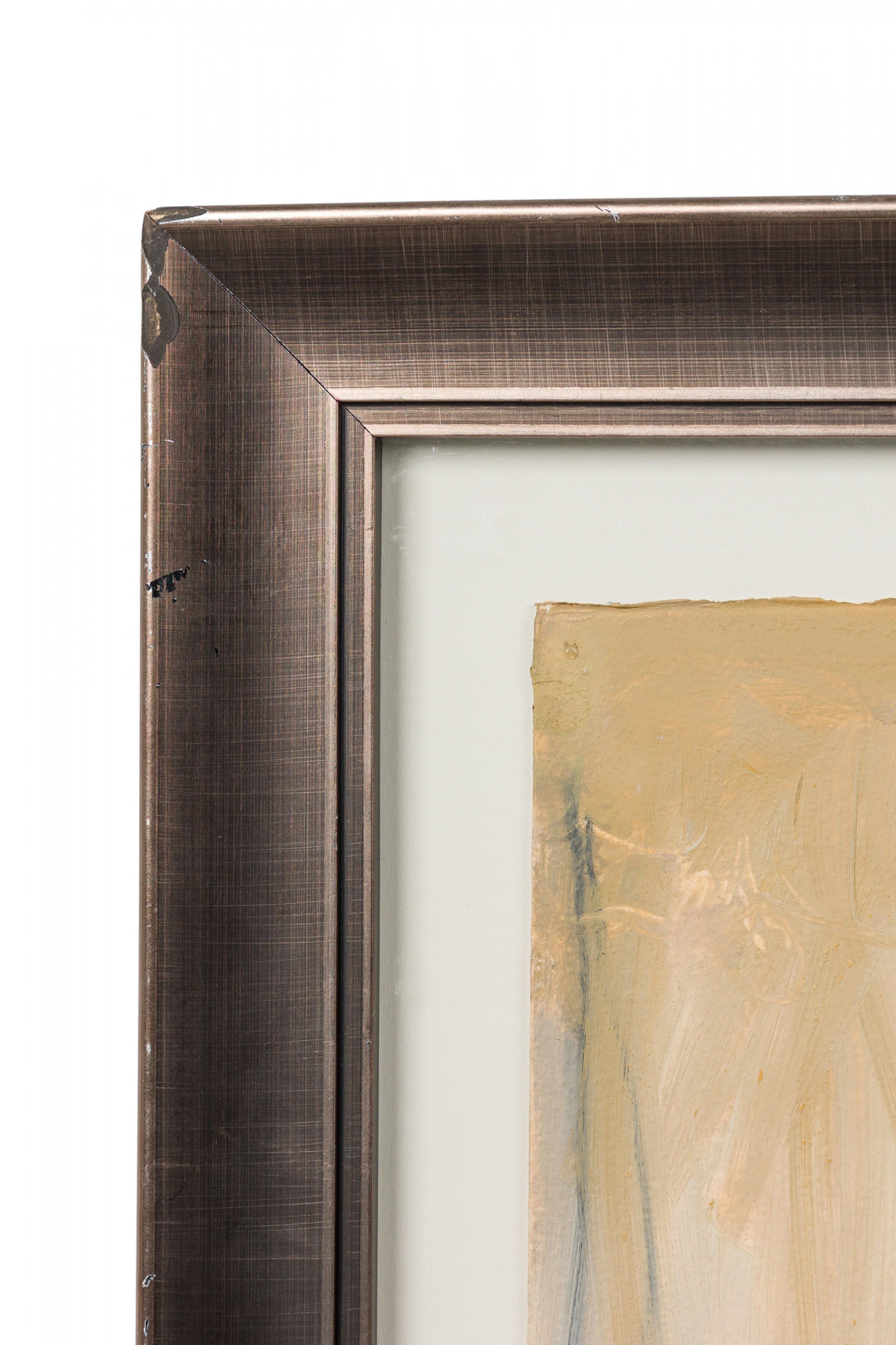 Moderne Peinture à l'huile abstraite américaine d'après-guerre en vente