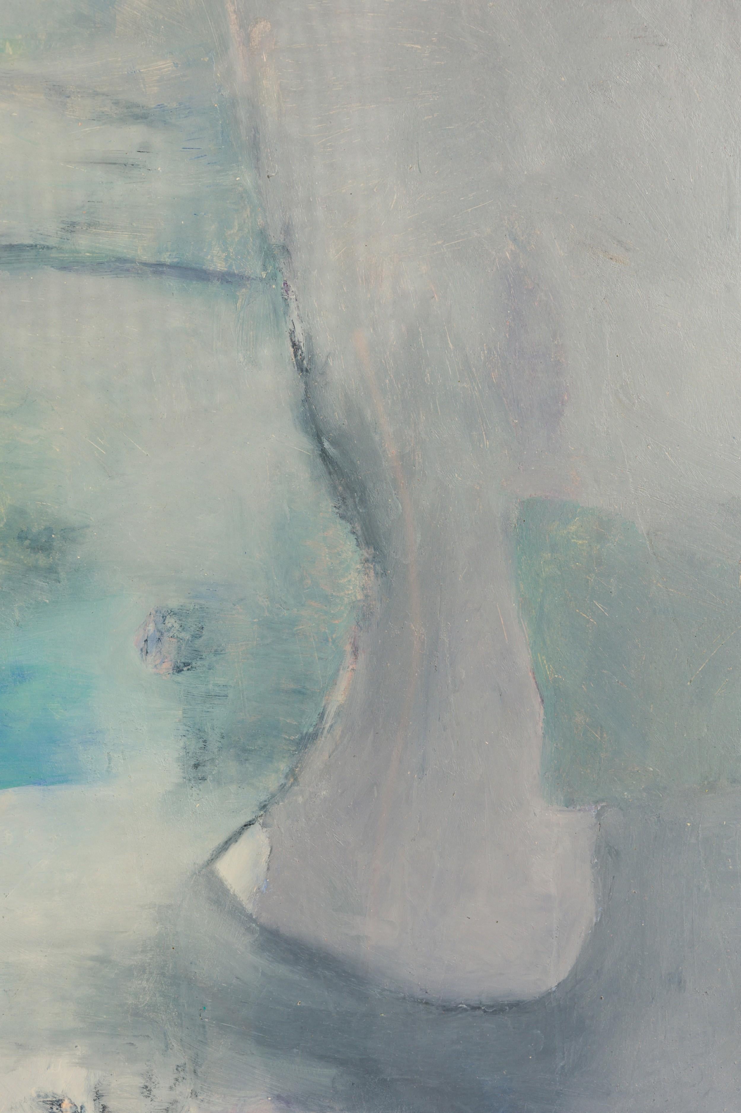 Moderne Peinture à l'huile abstraite américaine d'après-guerre en vente