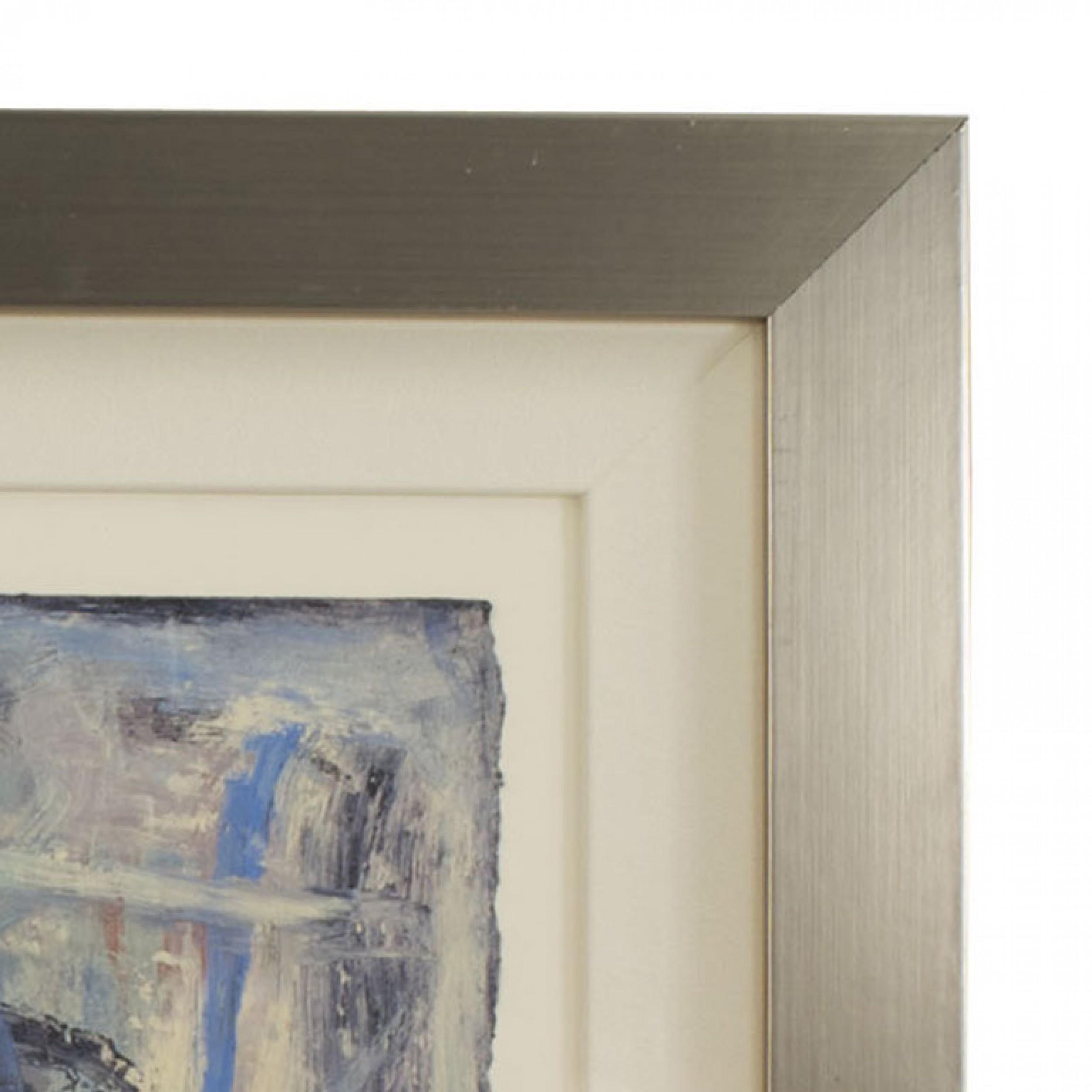 Américain Peinture à l'huile abstraite américaine d'après-guerre en vente