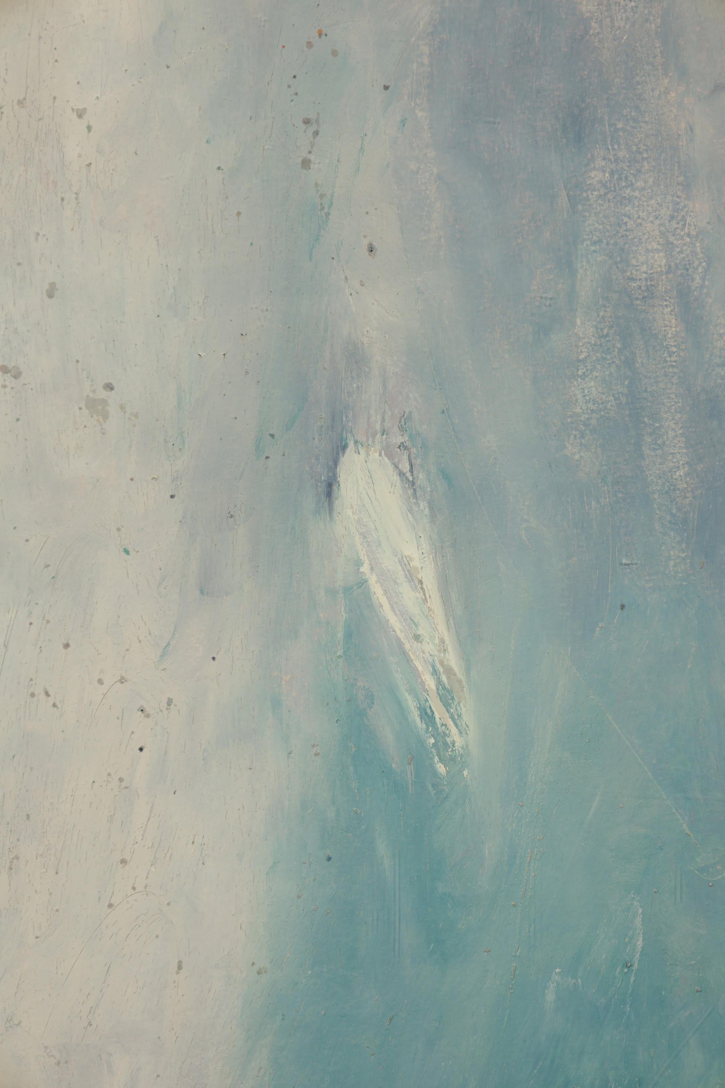 Americano Pittura ad olio astratta americana del dopoguerra in vendita