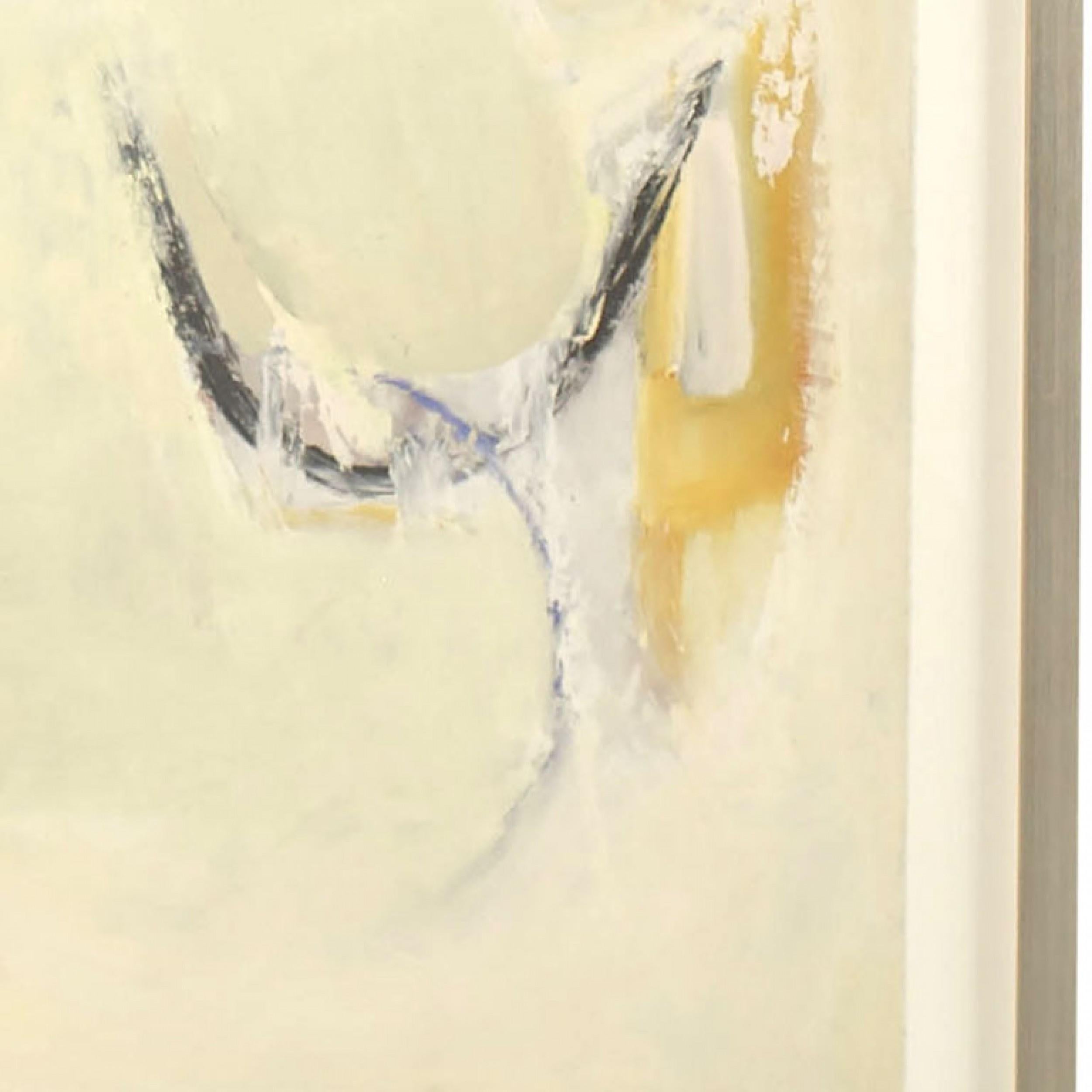 Américain Peinture à l'huile abstraite américaine d'après-guerre en vente