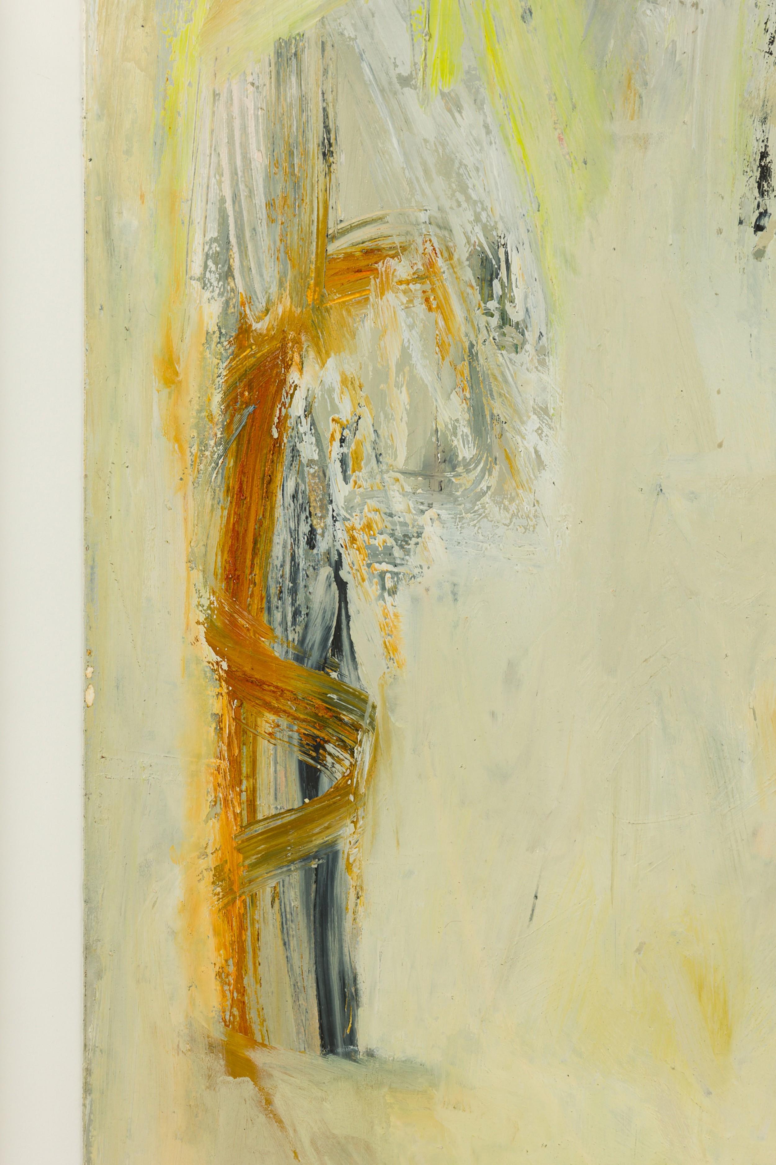 Américain Peinture à l'huile abstraite américaine d'après-guerre en vente