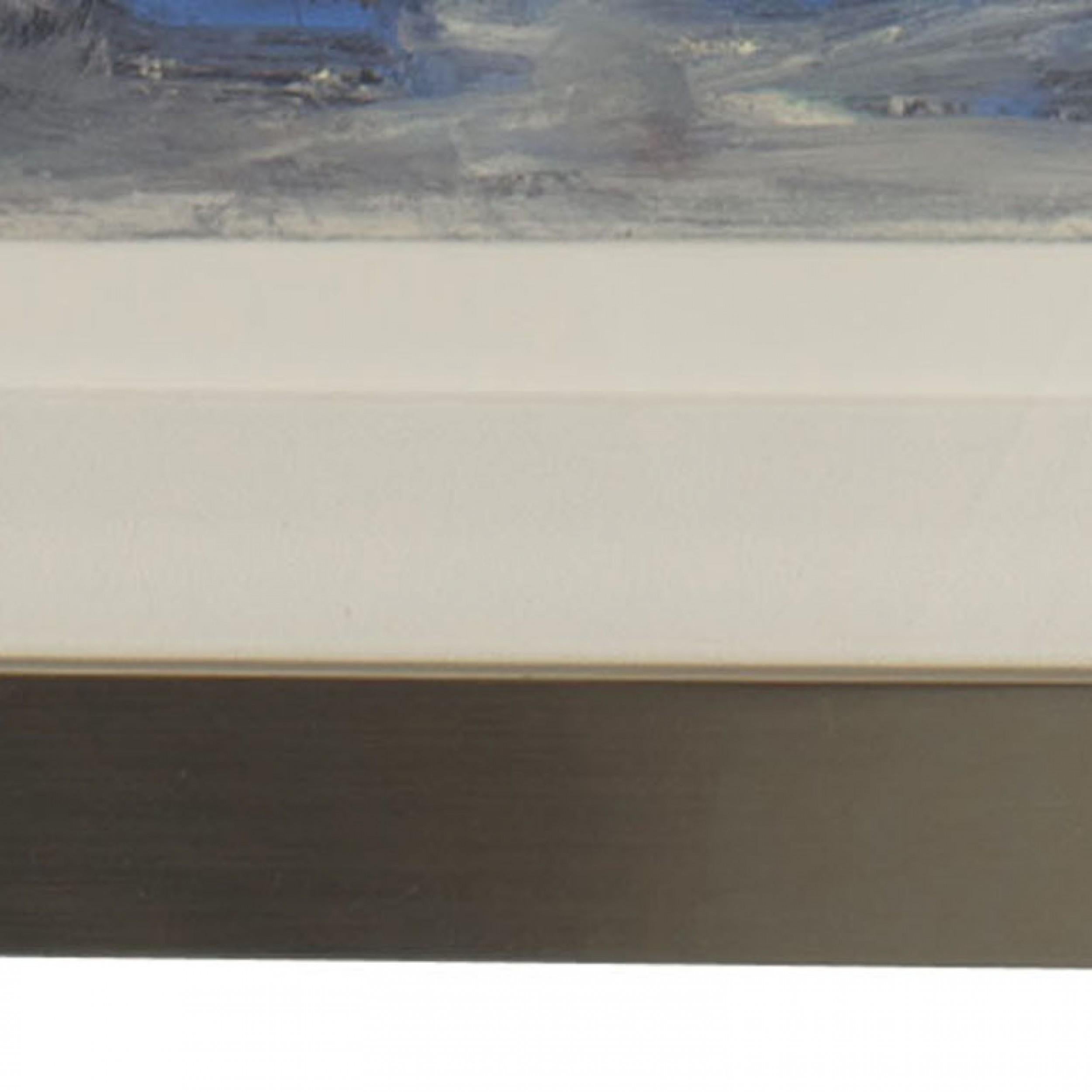 Pintura al óleo abstracta americana de posguerra en Bueno estado para la venta en Queens, NY