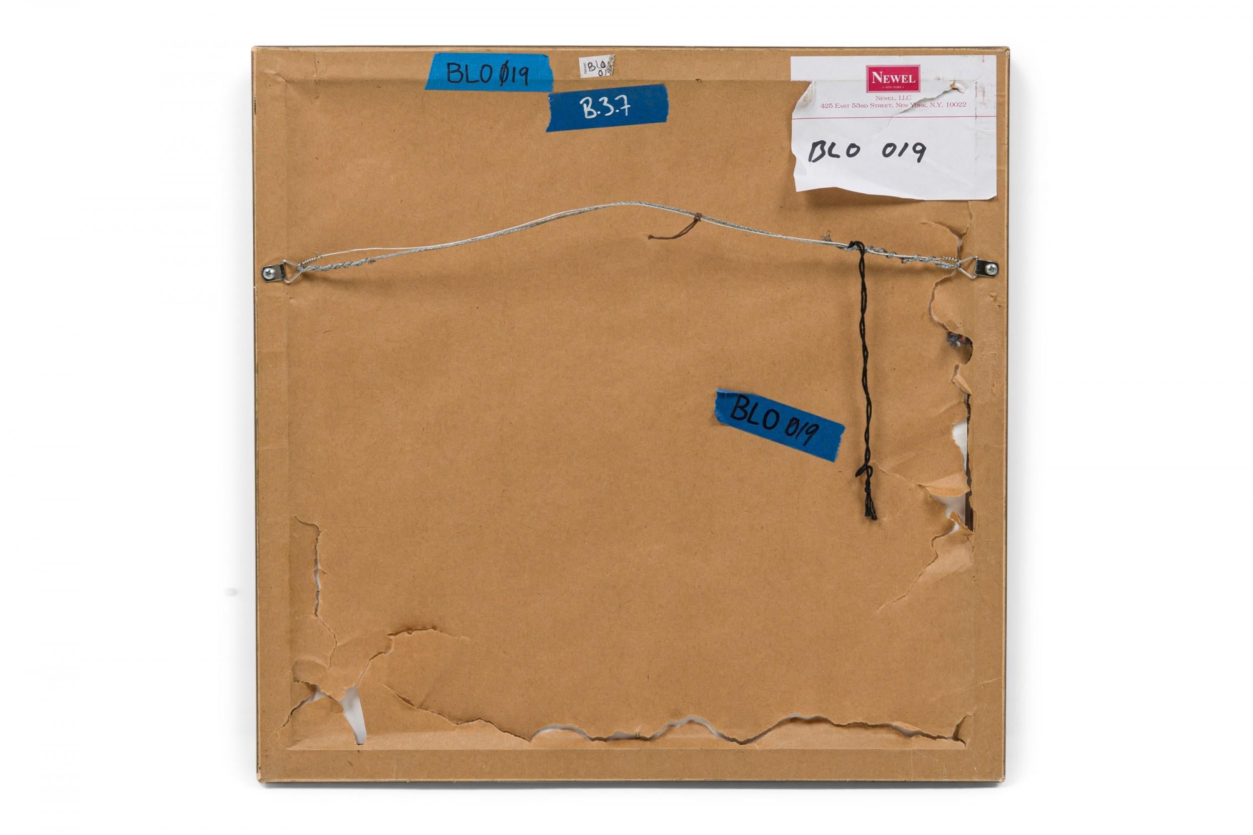 20ième siècle Peinture à l'huile abstraite américaine d'après-guerre en vente