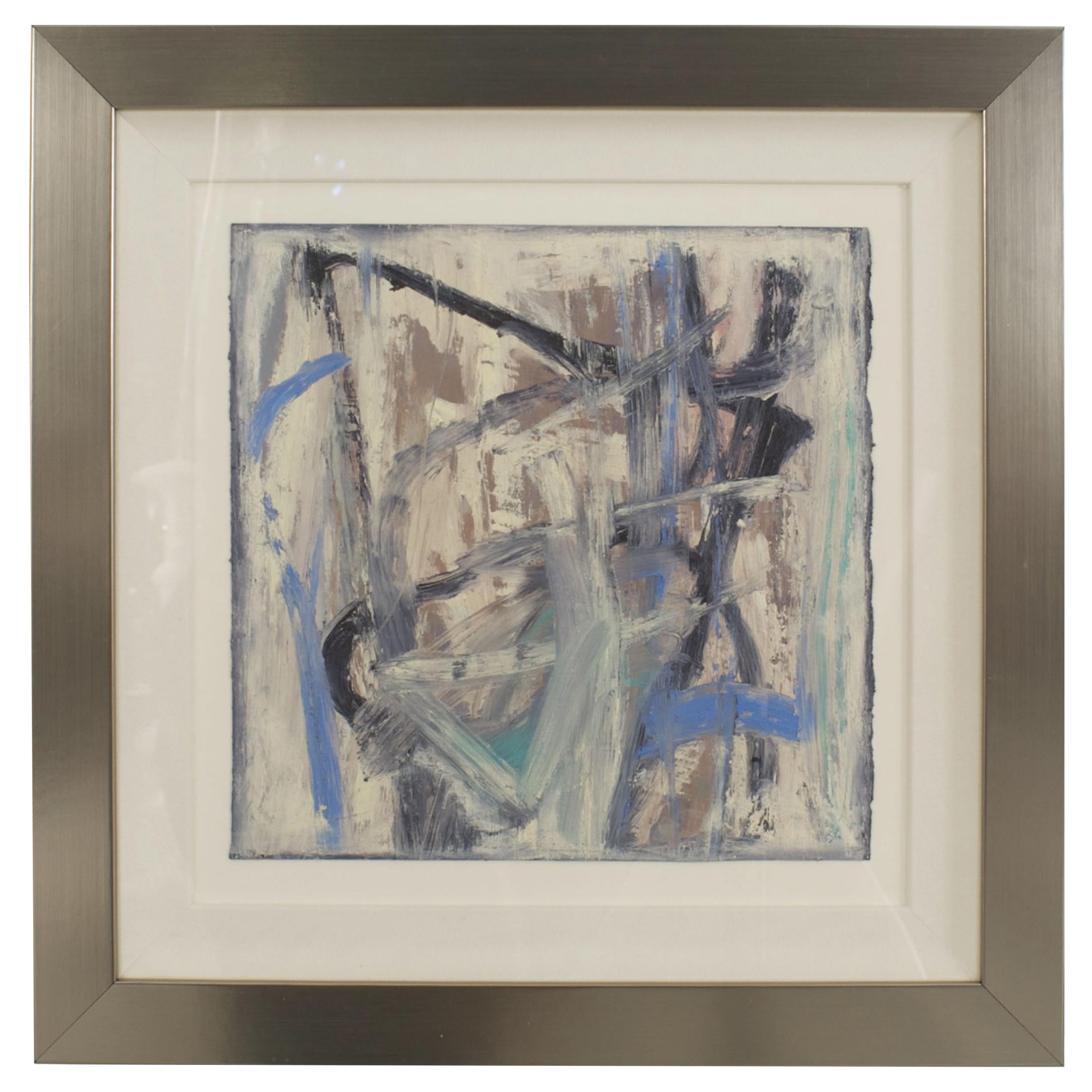 American Post-War Abstract Oil Painting