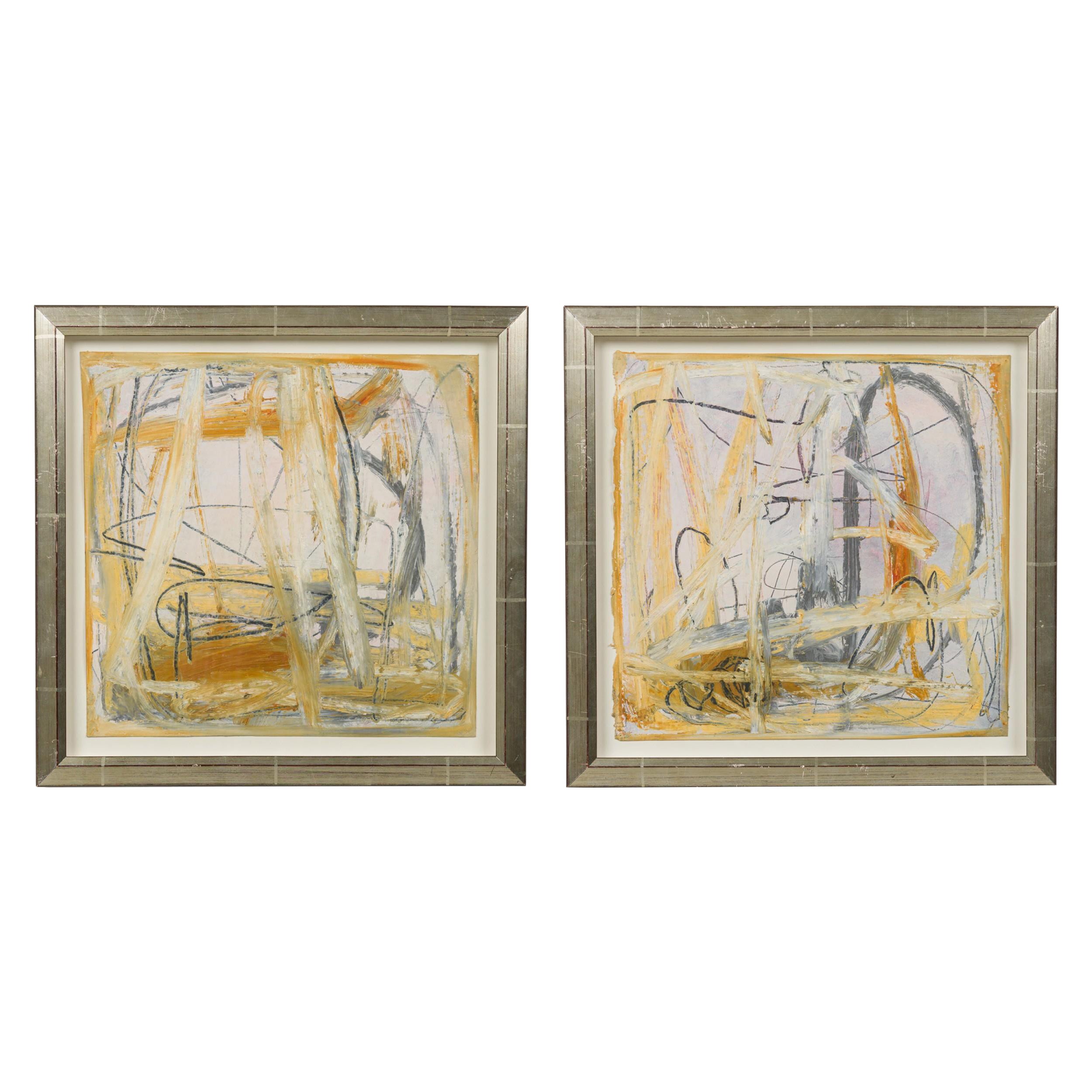 American Post-War Abstract Oil Painting