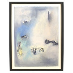 American Post-War Abstract Oil Painting