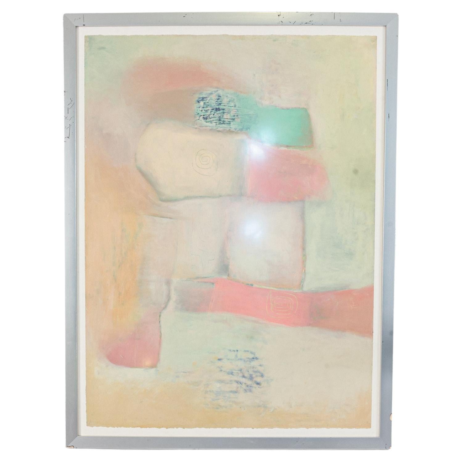 1982 American Abstract Acrylic Painting by Jack Roth For Sale at 1stDibs