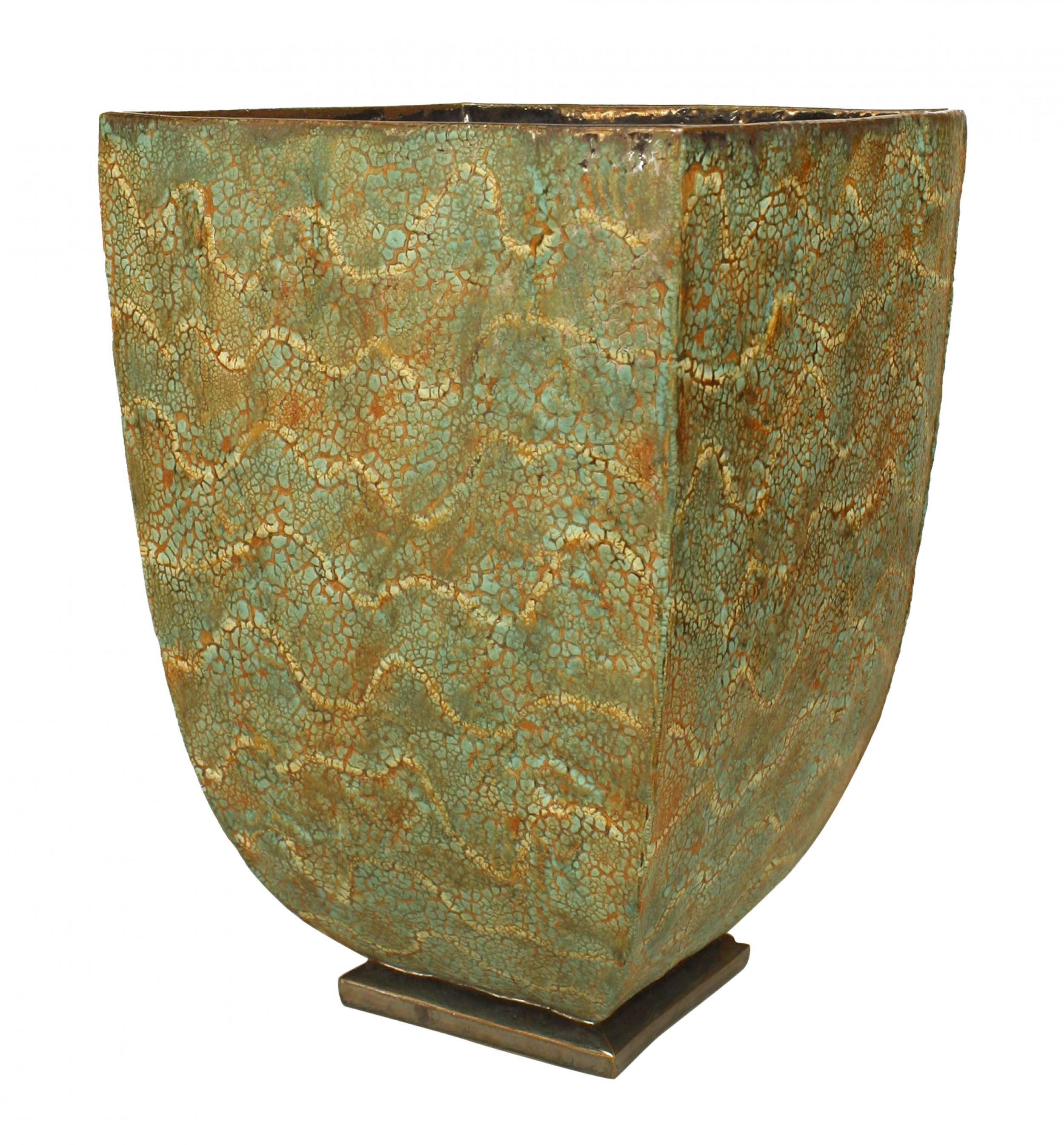 Glazed American Post-War Design Large Jardiniere, By Gary DiPasquale For Sale
