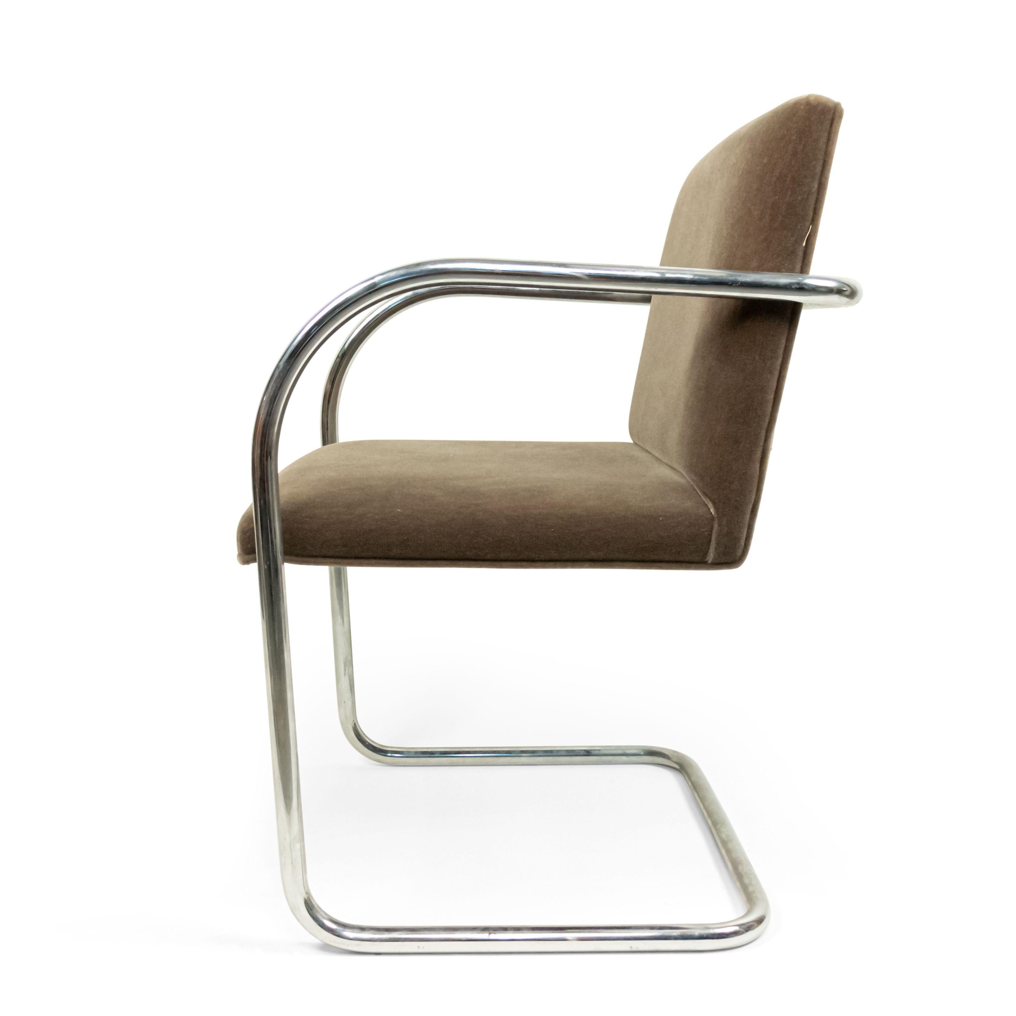 Mid-Century Modern American Post-War Design Leather Chairs For Sale