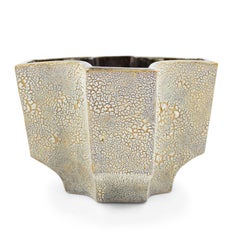 American Post-War Di Pasquale Beige Textured Vase