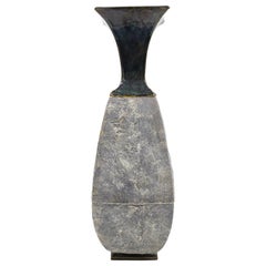 American Post-War Di Pasquale Gray Textured Vase