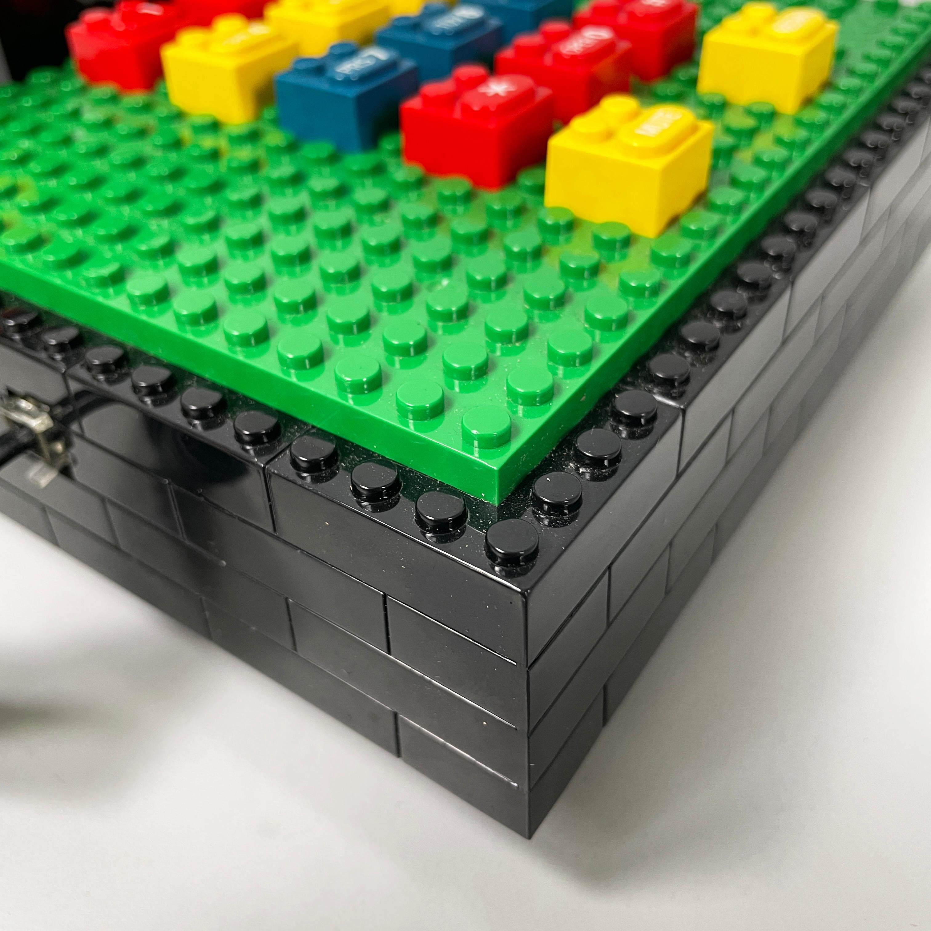 Téléphone de bureau postmoderne en plastique Lego de Tyco, années 1990 en vente 10