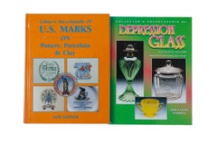 American Pottery and Glass Book Collection - Set of 5