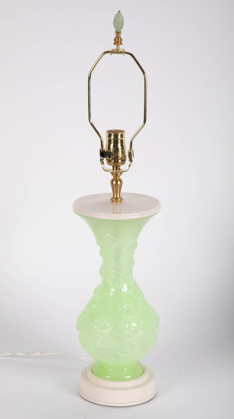 American Pressed Glass Table Lamps For Sale at 1stDibs