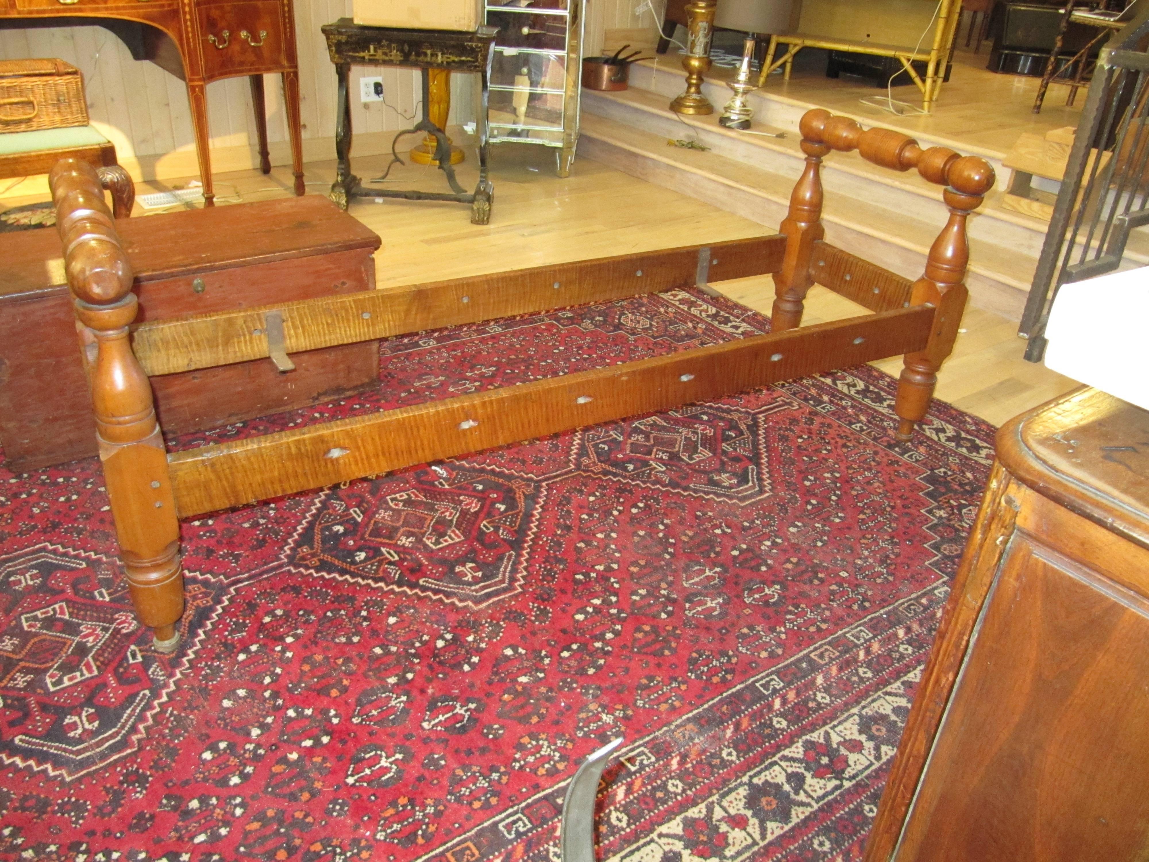 Adirondack American Primitive Cabinet with Original Paint.  Great color and old patination.