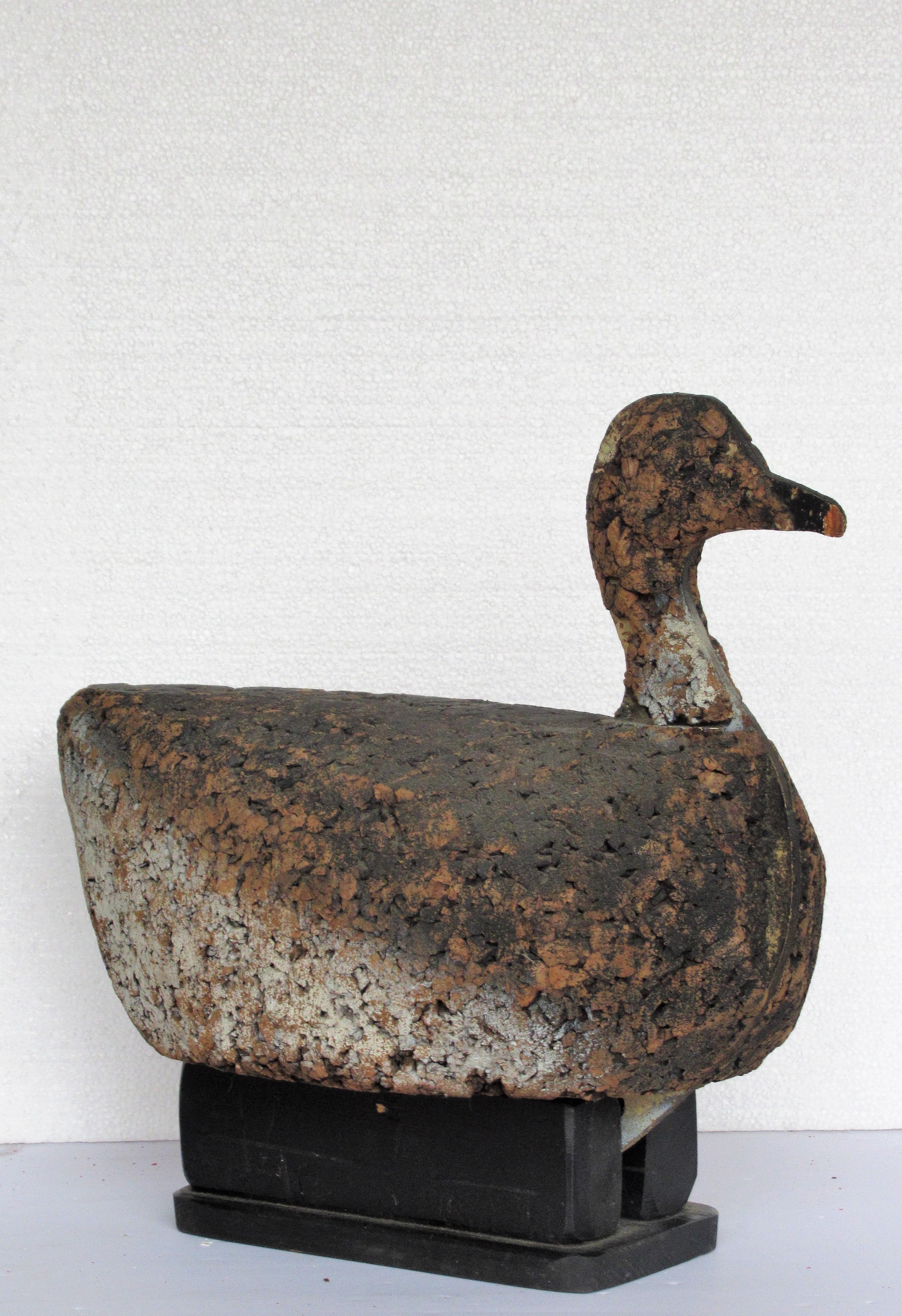 Wood American Primitive Canadian Goose Decoy