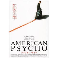 "American Psycho" 2000 Japanese B5 Chirashi Flyer