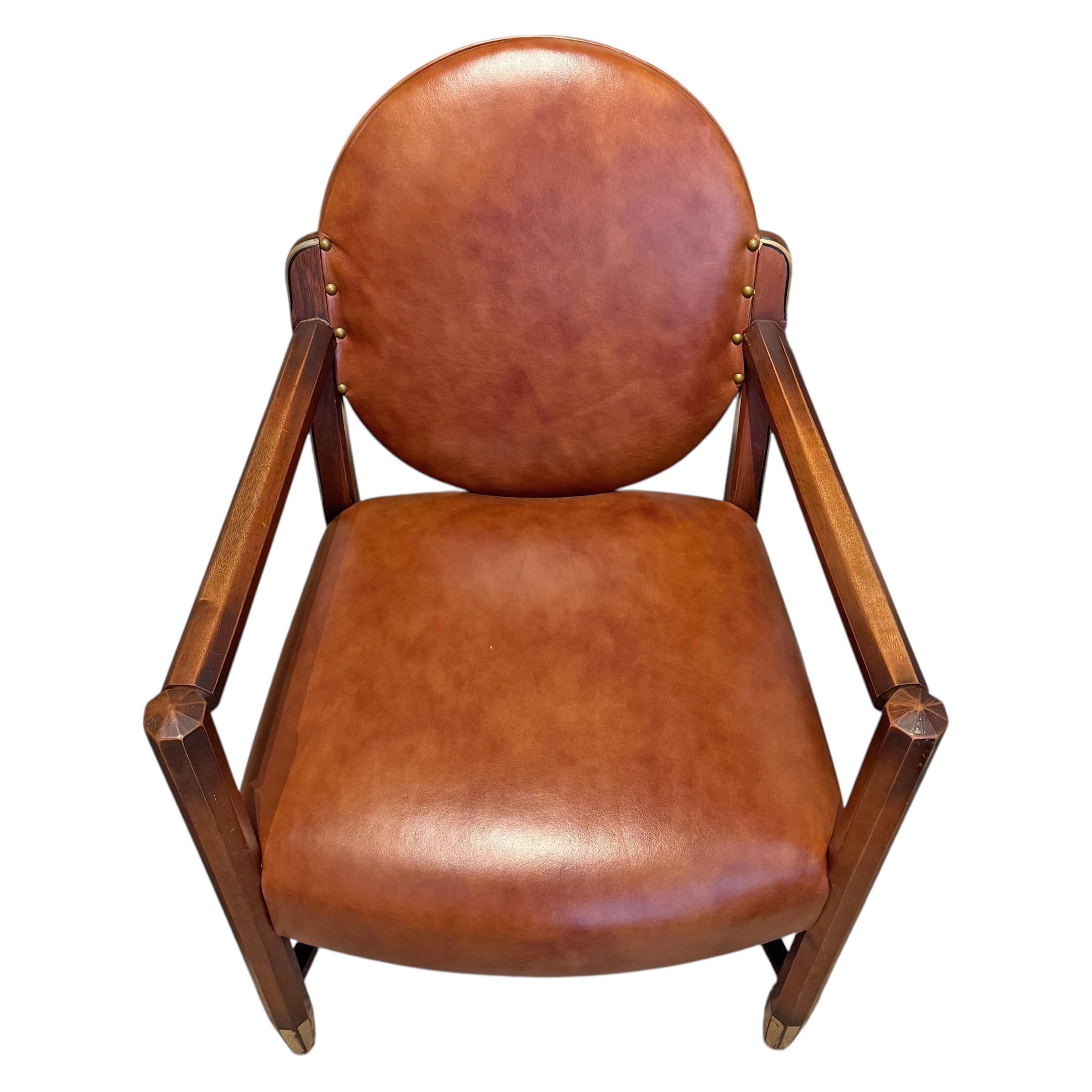 Sillón American Pueblo Deco en Bueno estado para la venta en Chicago, IL
