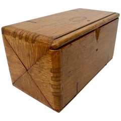 American Dovetailed Puzzle Box Dated February 19, 1889 