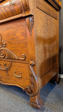 American Quarter Sawn Oak Sideboard Cabinet