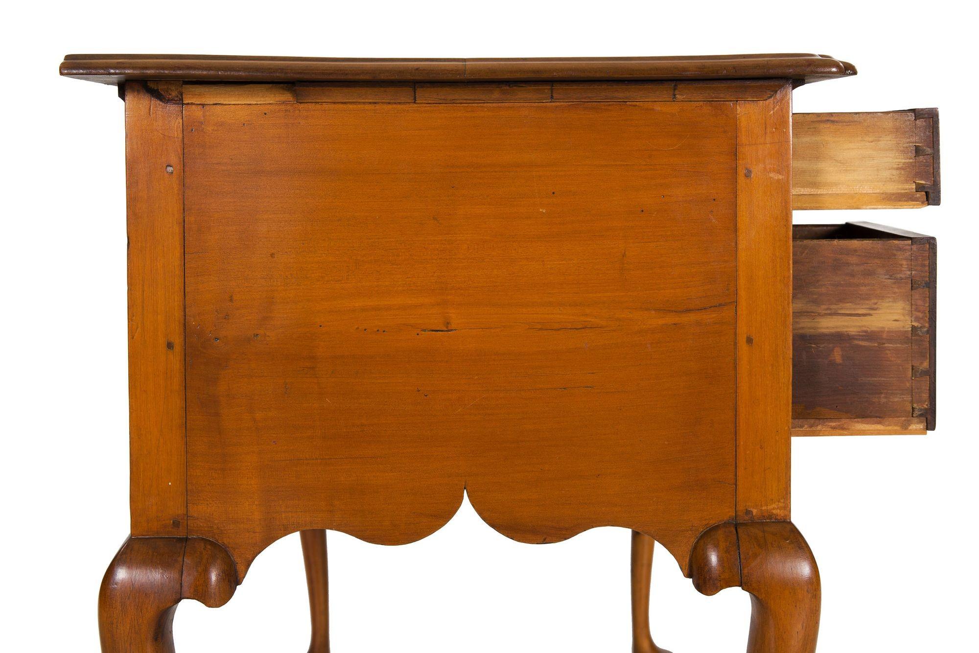 American Queen Anne Cherry Lowboy Dressing Table circa 1740-60 5