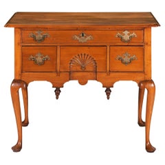 Antique American Queen Anne Cherry Lowboy Dressing Table circa 1740-60