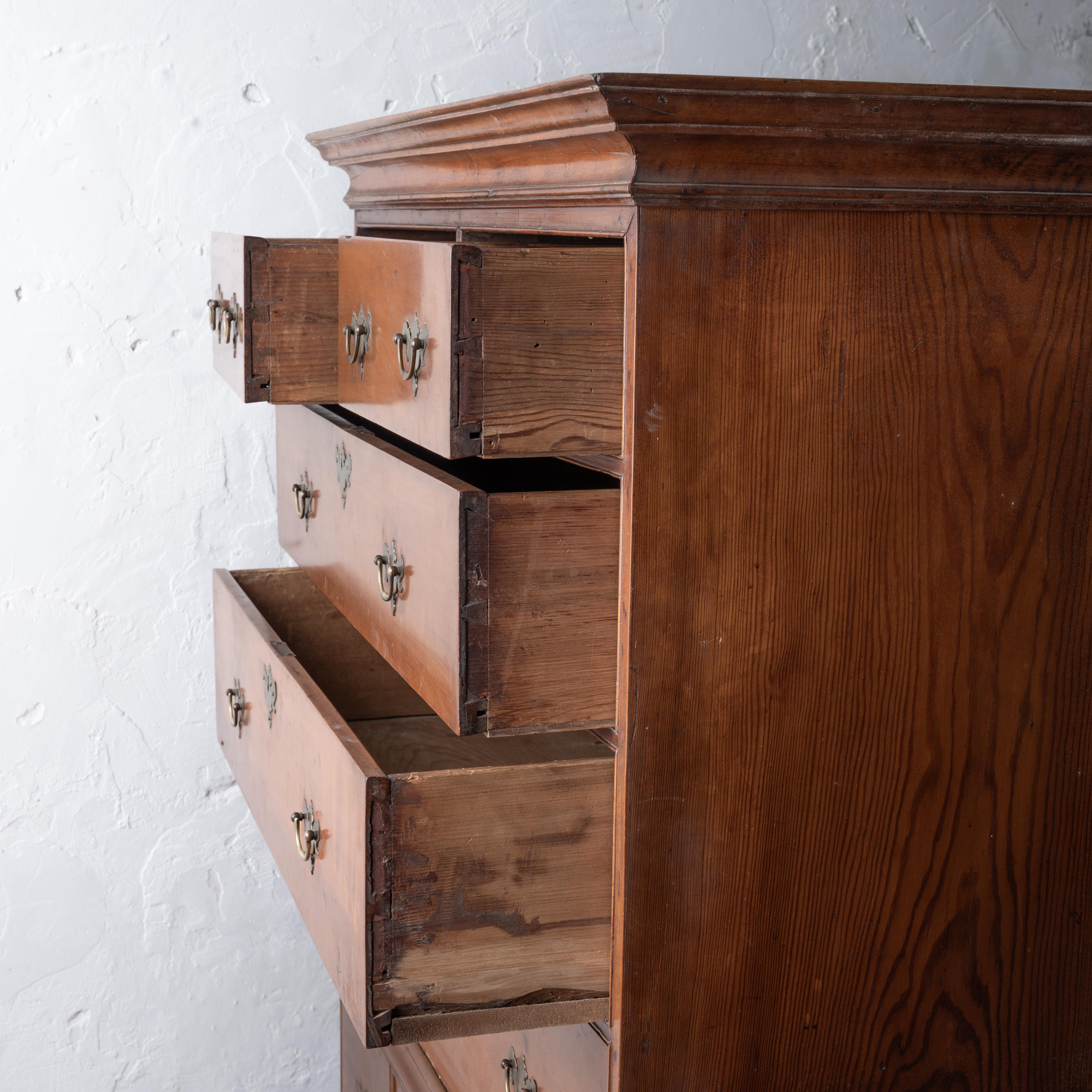 American Queen Anne Maple Highboy, 18th Century - Van Sweringen Brothers Estate For Sale 6