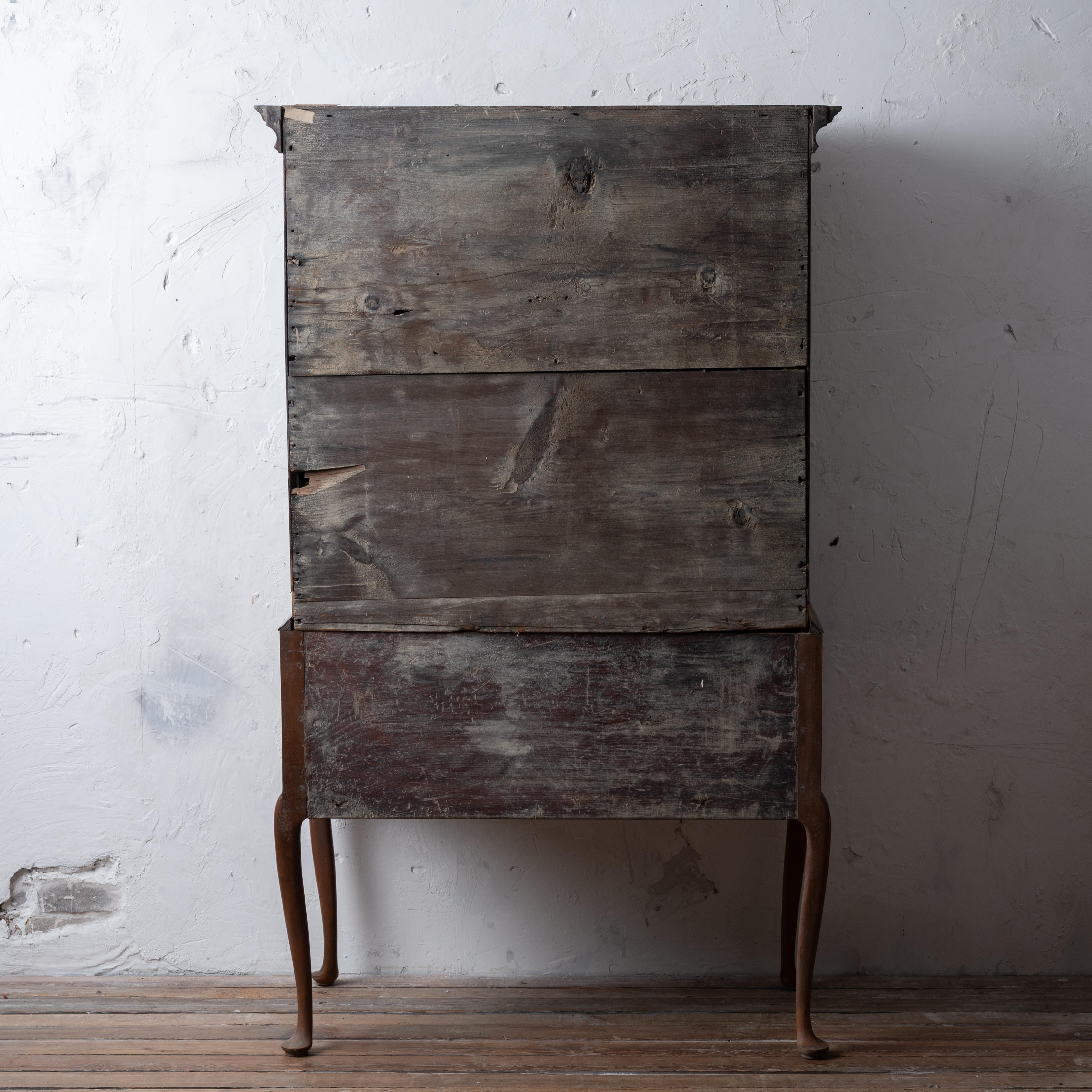 American Queen Anne Maple Highboy, 18th Century - Van Sweringen Brothers Estate For Sale 14