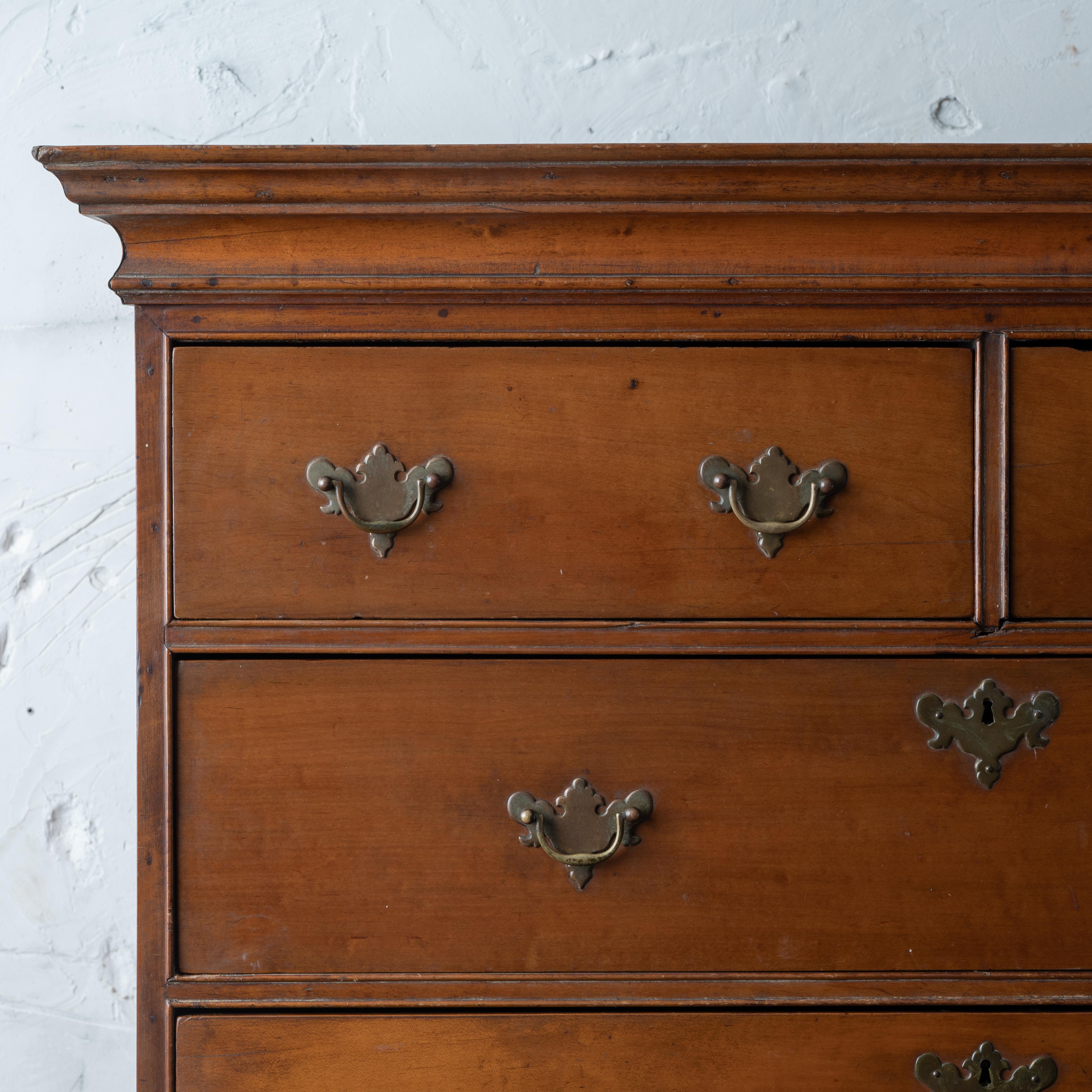 American Queen Anne Maple Highboy, 18th Century - Van Sweringen Brothers Estate For Sale 4