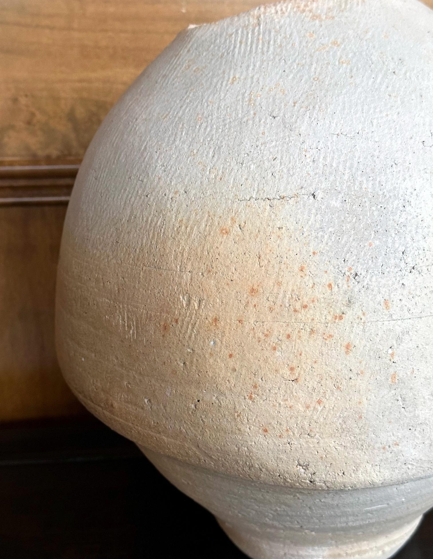 Vase américain en poterie de raku par Paul Soldner en vente 3