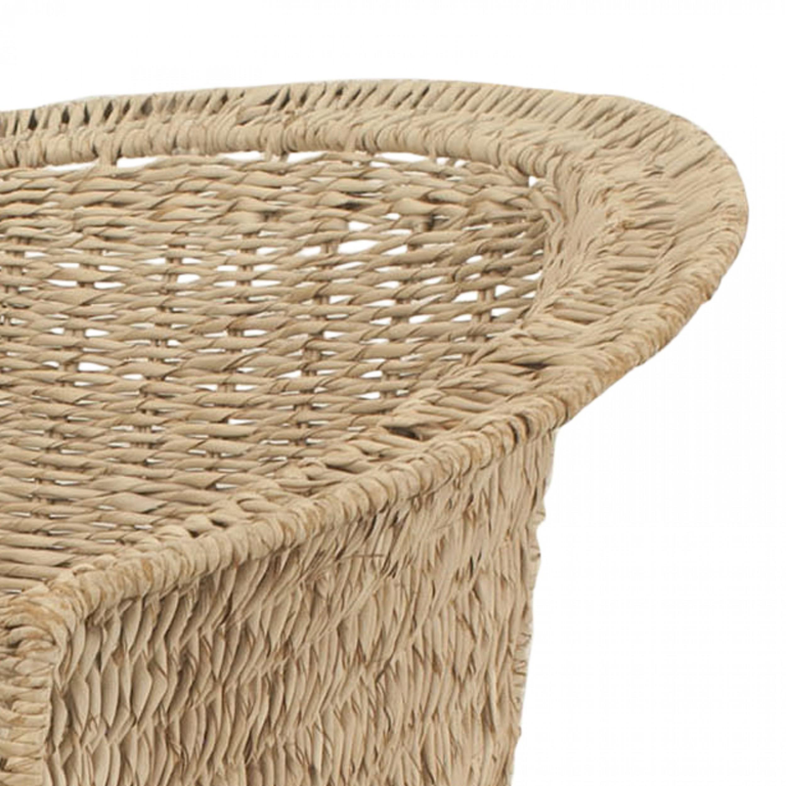 American Rattan Woven Loveseat In Good Condition In Queens, NY