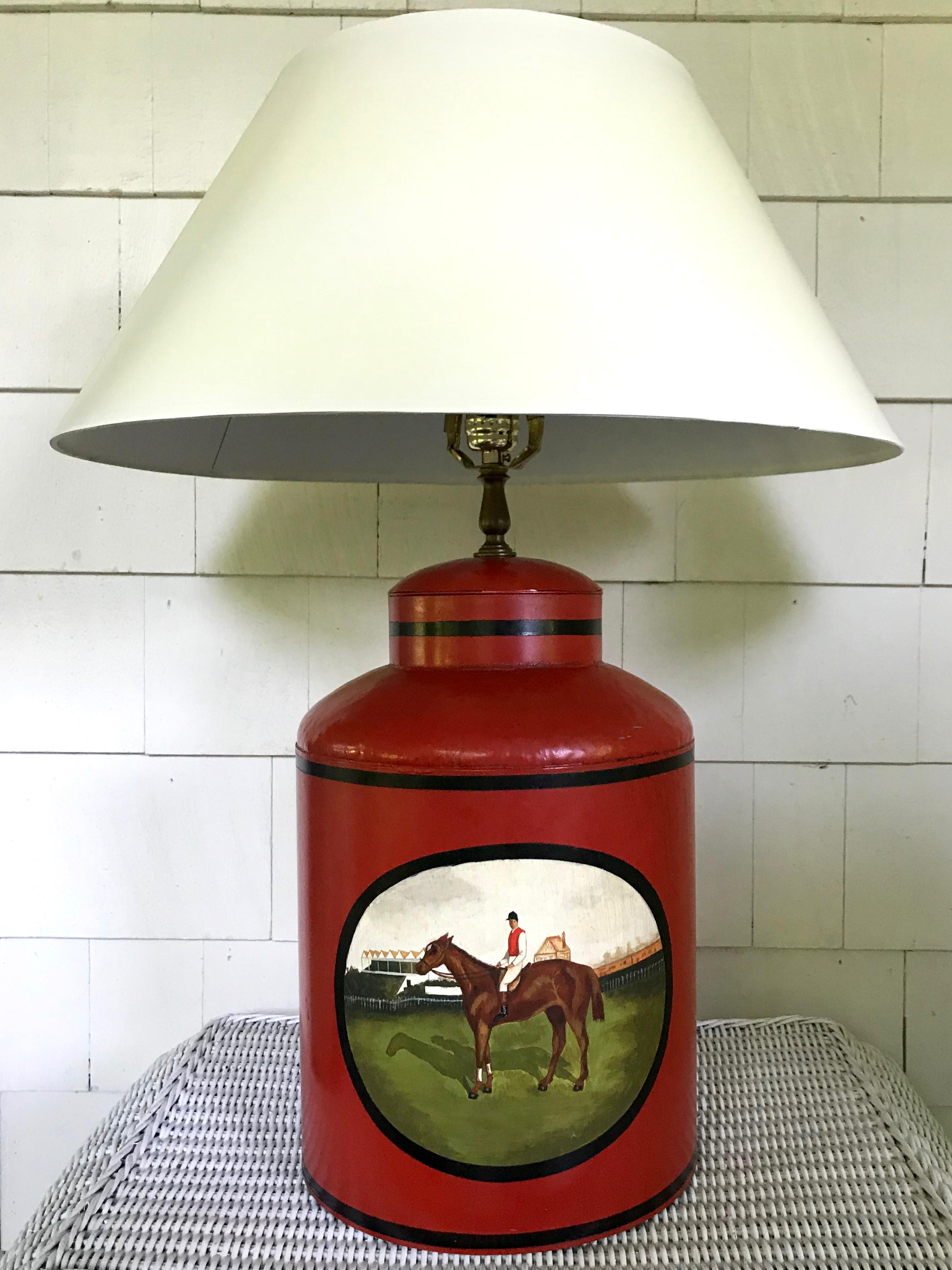 horse and tree table lamp