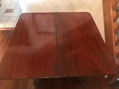 American Regency Mahogany Folding Game Table