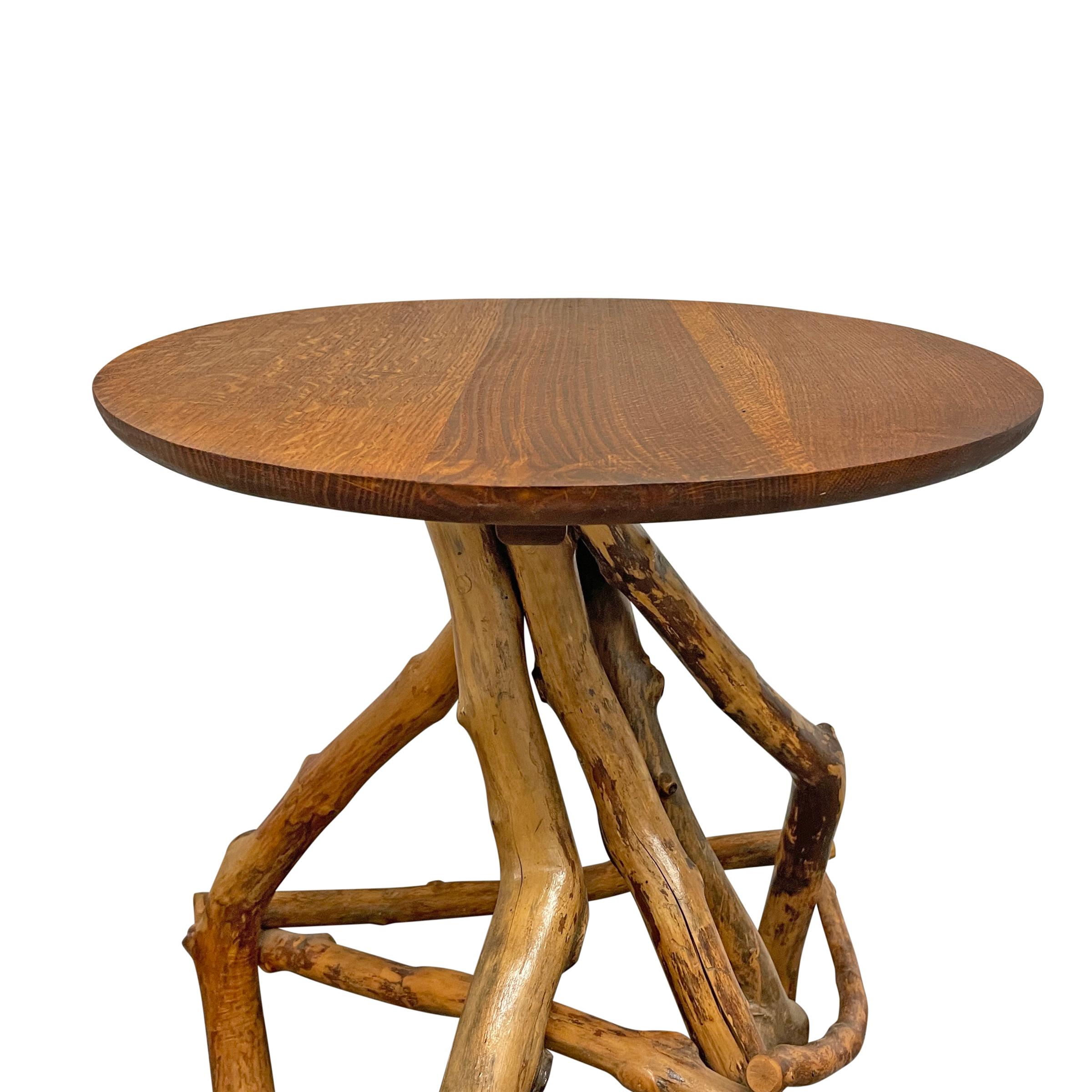 Wood American Rootwood Side Table