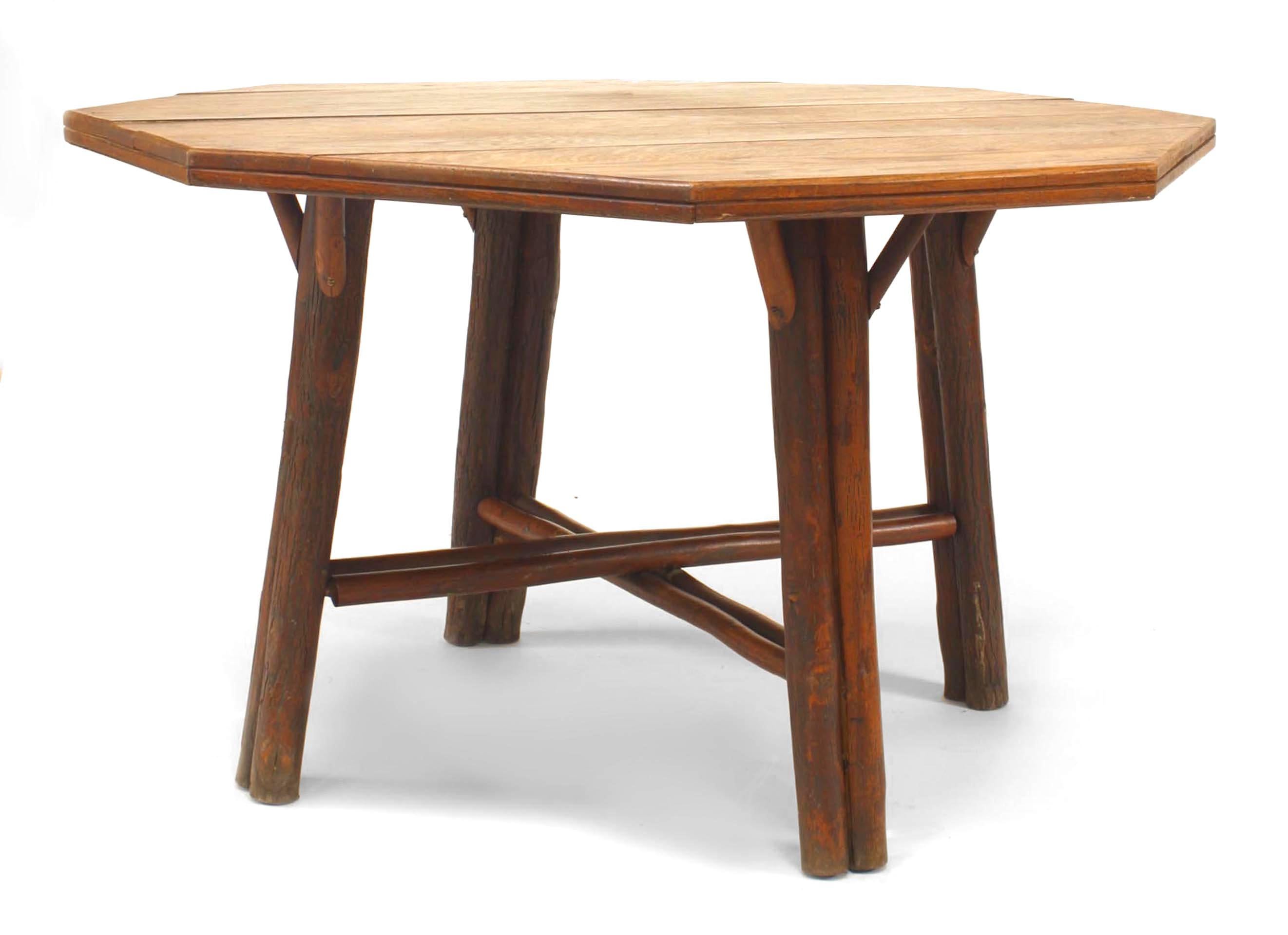 old hickory dining table