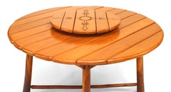 American Rustic Old Hickory Dining Table