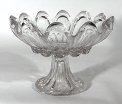 American Sandwich Glass Footed Compote