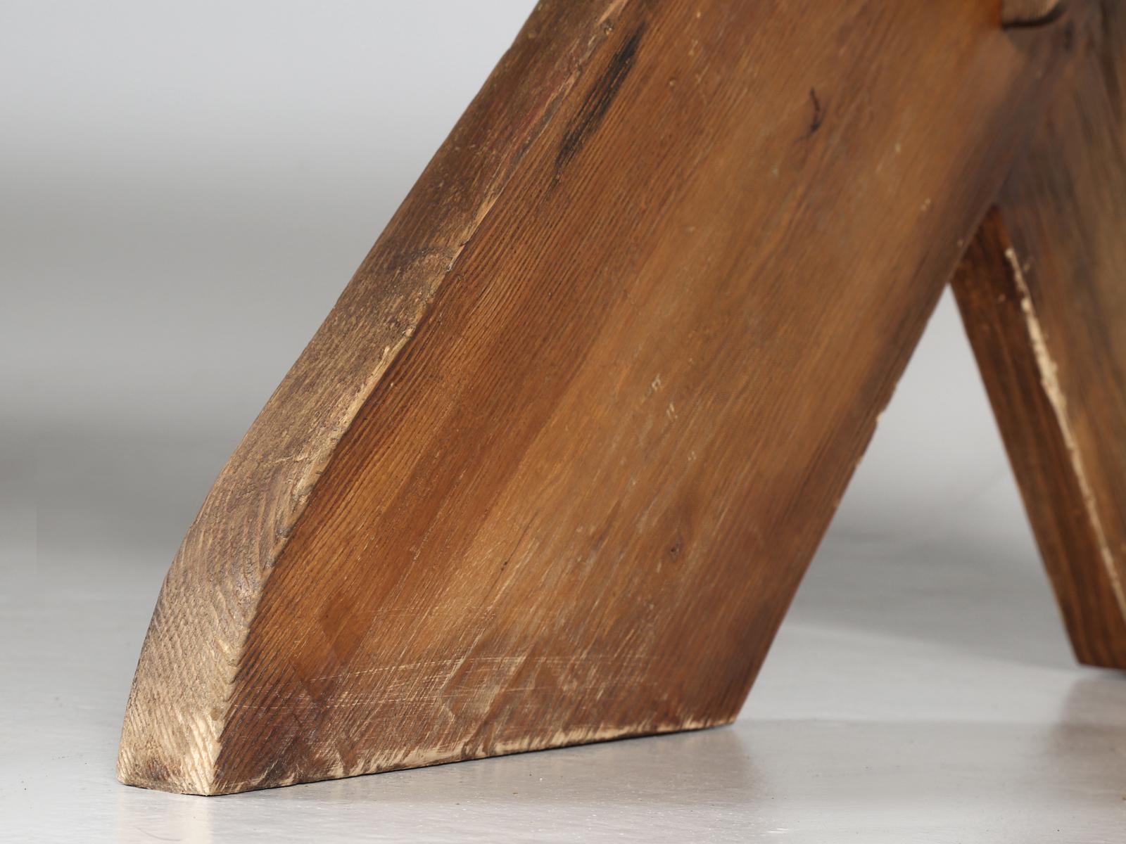 Amerikanischer Sawbuck Design Esstisch auf Bestellung aus aufgearbeitetem Holz Jede Größe im Angebot 2