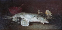 Rainbow Trout & Oyster Still Life, 1910