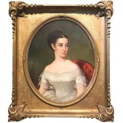 Portrait of a Girl in the Manner of Thomas Sully
