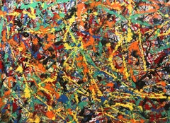 Modernist Abstract Expressionist Painting