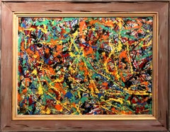 Modernist Abstract Expressionist Painting 