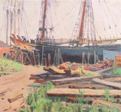 „ When the Boats Were Made of Wood and the Men Were Made of Steel“, impressionistischer Impressionismus