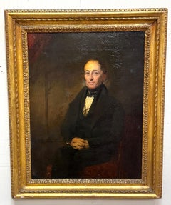 American School Portrait, Distinguished Gentleman (“Mr. Wilson”), c. 1835–1845