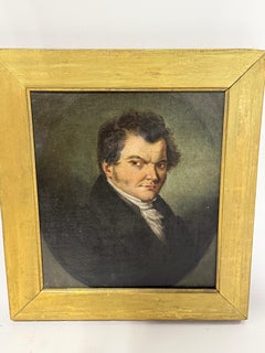American School Portrait of a Federalist Gentleman C. 1825-1845