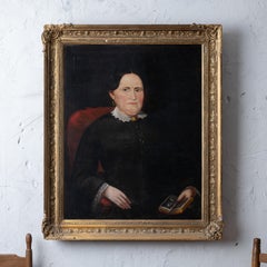 American School Portrait of a Lady, c.1840