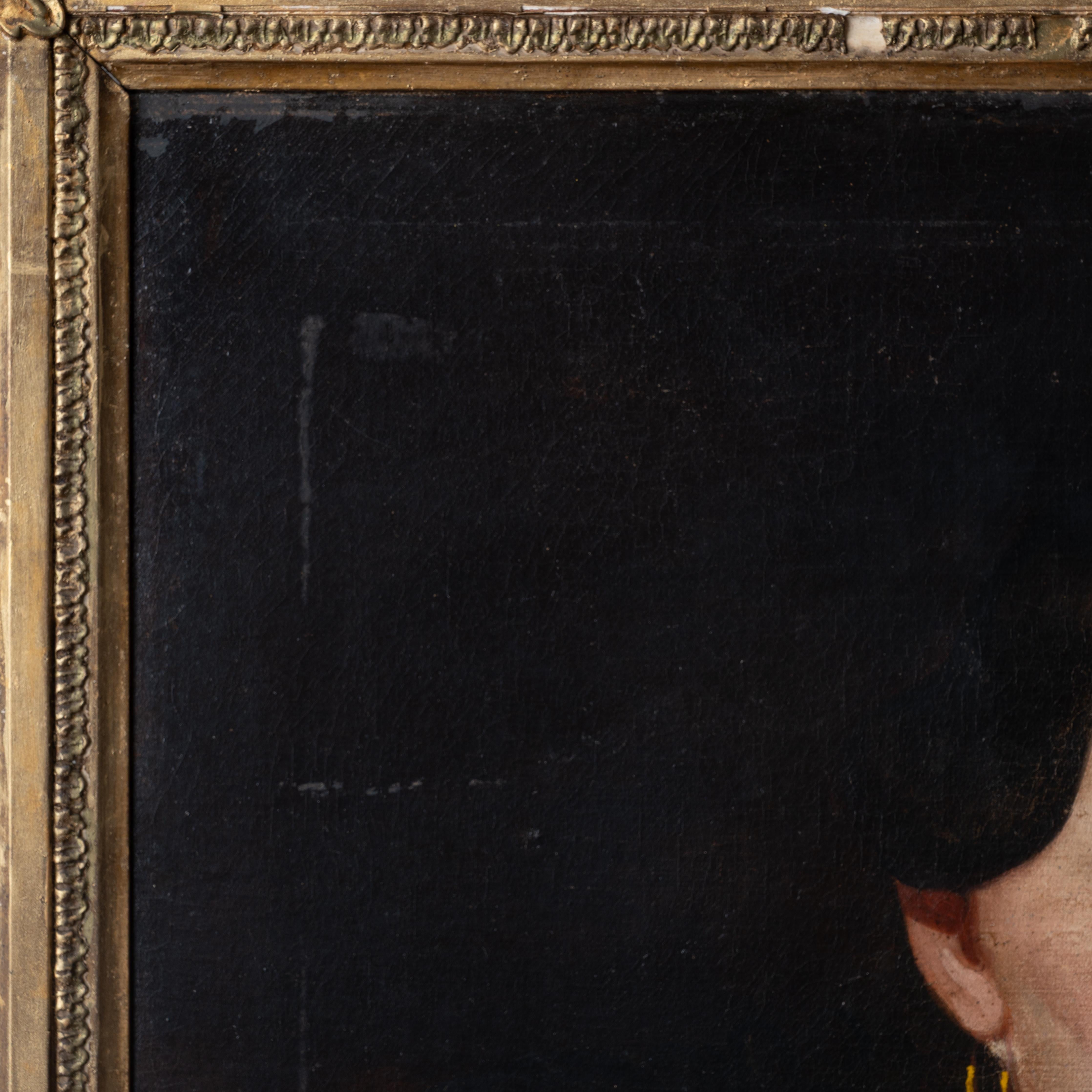 American School Portrait of a Lady, c.1840 For Sale 3