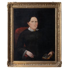 American School Portrait of a Lady, c.1840