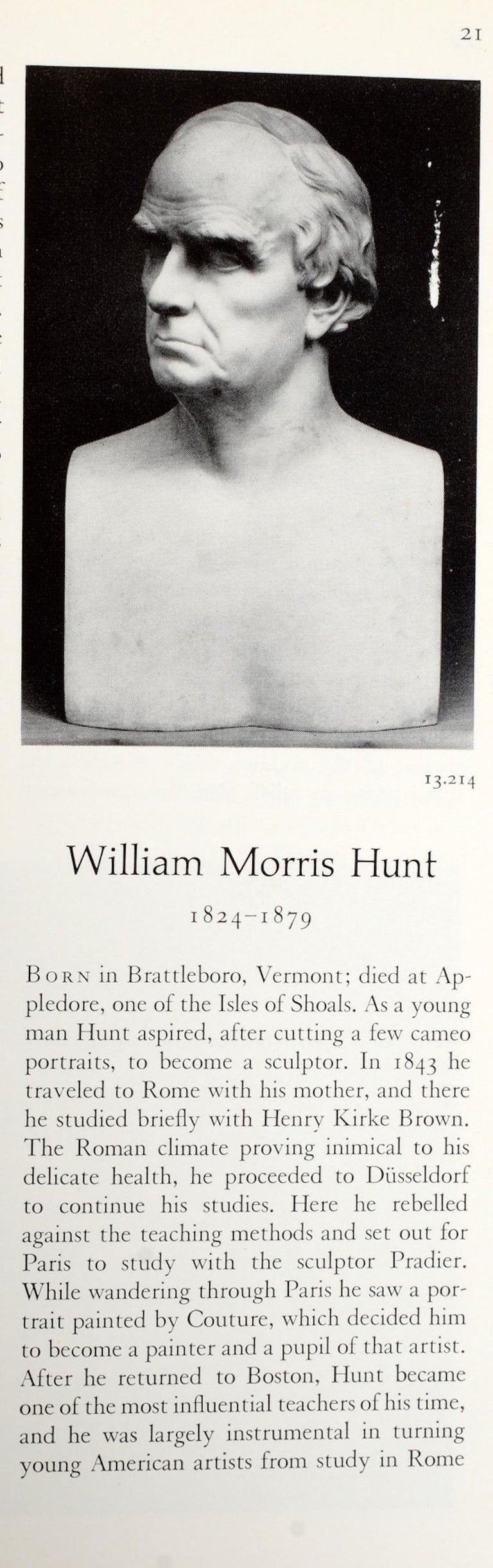 American Sculpture A Catalogue of the Collection of the Met Museum of